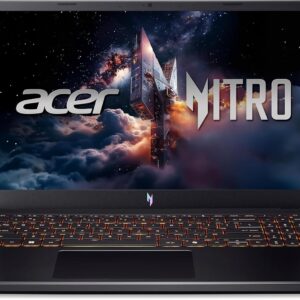 Acer Nitro V Gaming Laptop | Intel Core i7-13620H Processor | NVIDIA GeForce RTX 4050 Laptop GPU | 15.6″ FHD IPS 165Hz Display | 16GB DDR5 | 1TB Gen 4 SSD | Wi-Fi 6 | Backlit KB | ANV15-52-76NK